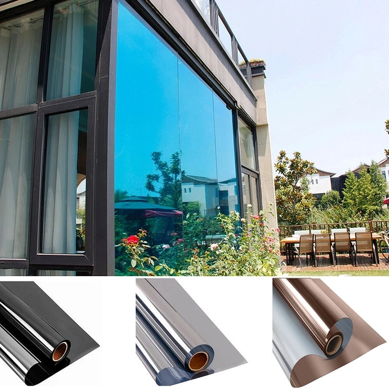 Glass Protector Auto - House Window Privacy Film Adhesive Vinyl