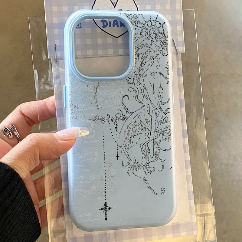 Gothic Style Angel Cross Line  - Samsung Galaxy A55 recension och pris