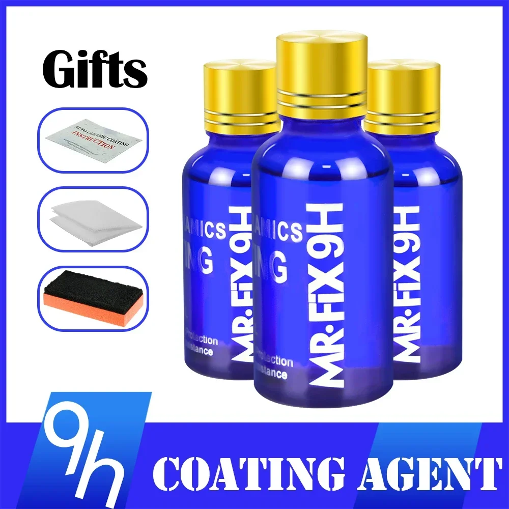 3PCS 9H Car Liquid Ceramic Coa - Nano Liquid Coating recension och pris