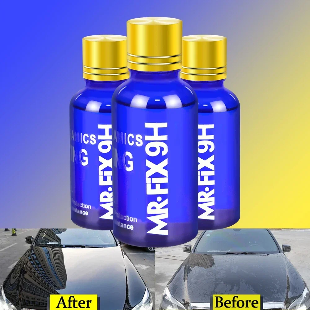 3PCS 9H Car Liquid Ceramic Coa - Nano Liquid Coating recension och pris