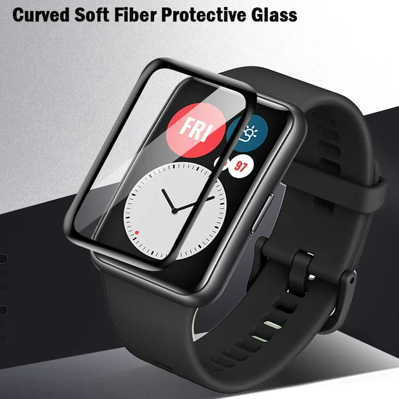 Soft Glass For Huawei Watch Fi - Tempered Glass Screen 9H recension och pris