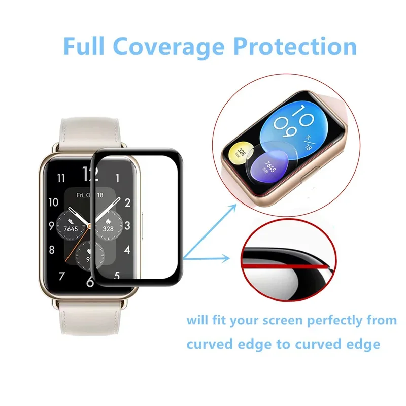 Soft Glass For Huawei Watch Fi - Tempered Glass Screen 9H recension och pris