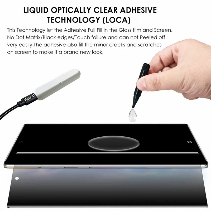 UV Glue Privacy Tempered Glass - Huawei Pura 70 recension och pris