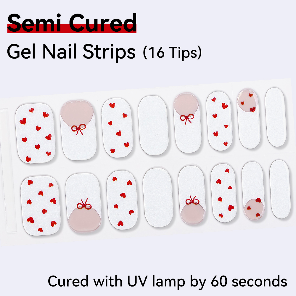16Tips Valentine's Day Semi-Cu - Full Cover Adhesive recension och pris