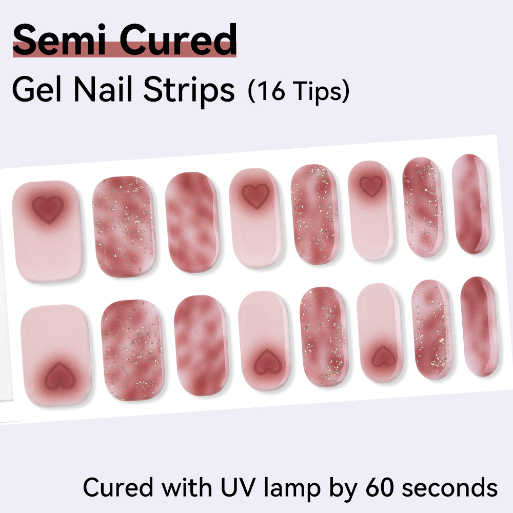 16Tips Valentine's Day Semi-Cu - Full Cover Adhesive recension och pris