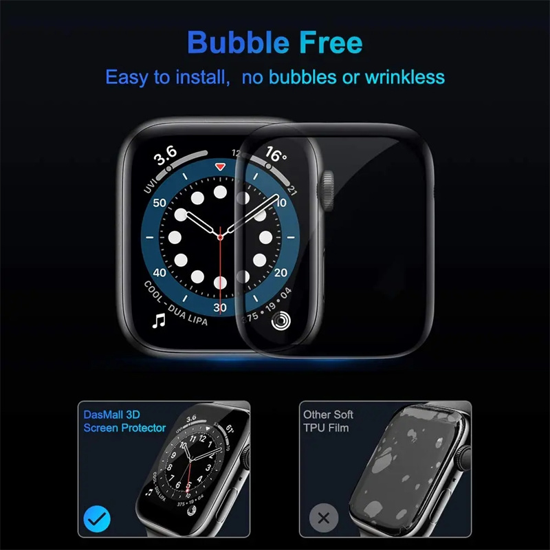 Soft Glass For Apple Watch Scr - Tempered Glass Screen 9H recension och pris