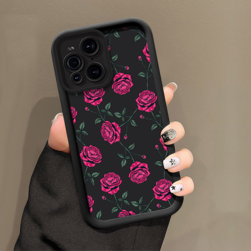 Silicone Flower Phone Case For - Oppo Find X8 recension och pris