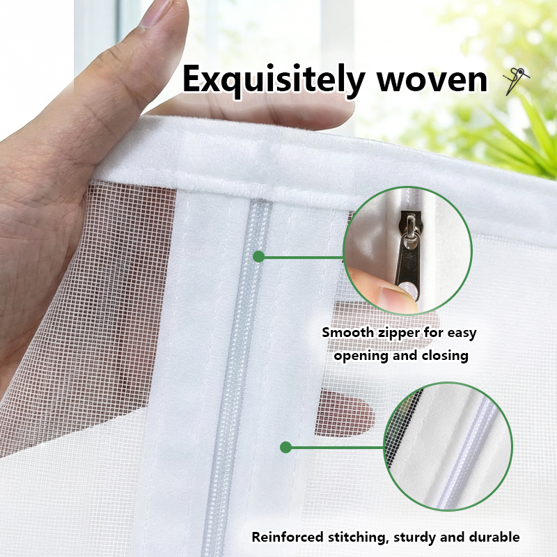 White Zipper Window Screen, To - Screen Alignment Tool recension och pris