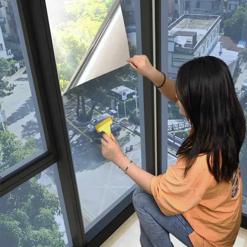 House Window Privacy Film Adhe - Glass Protector Auto recension och pris