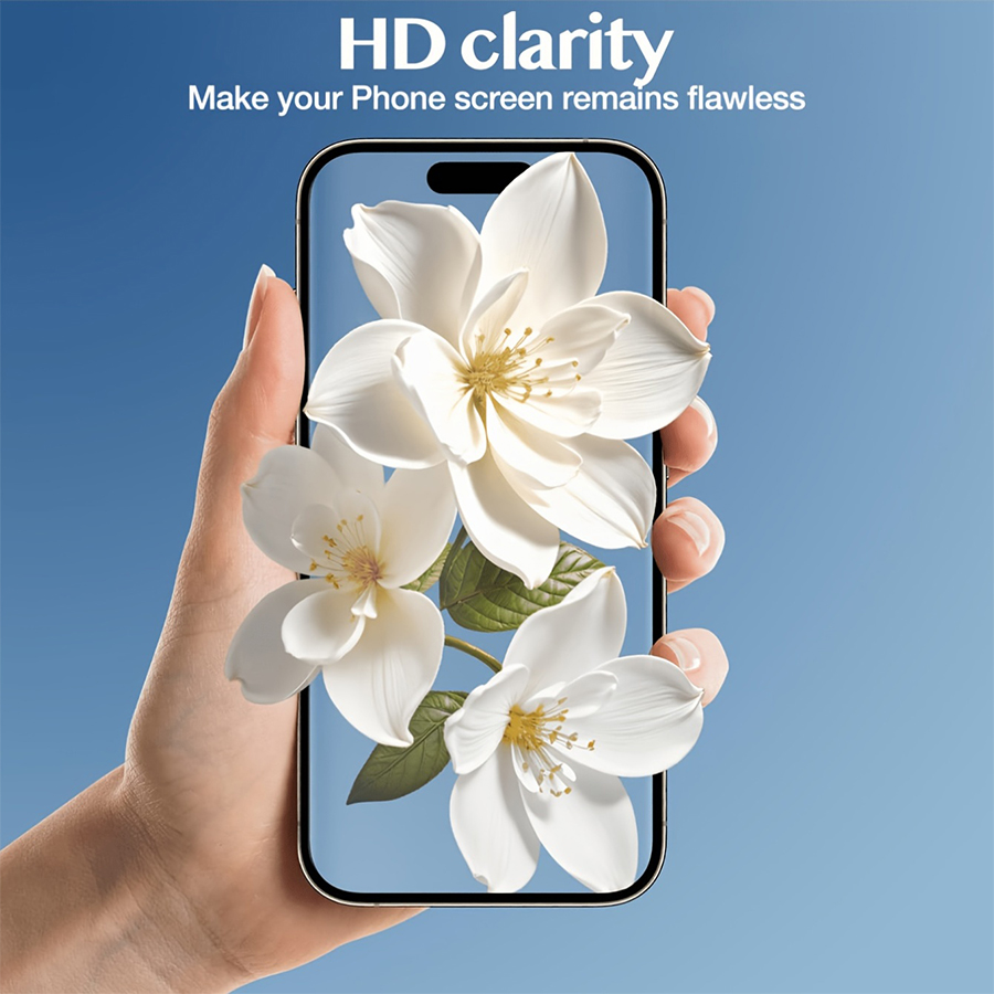 HD Tempered Glass Screen Prote - Screen Alignment Tool recension och pris