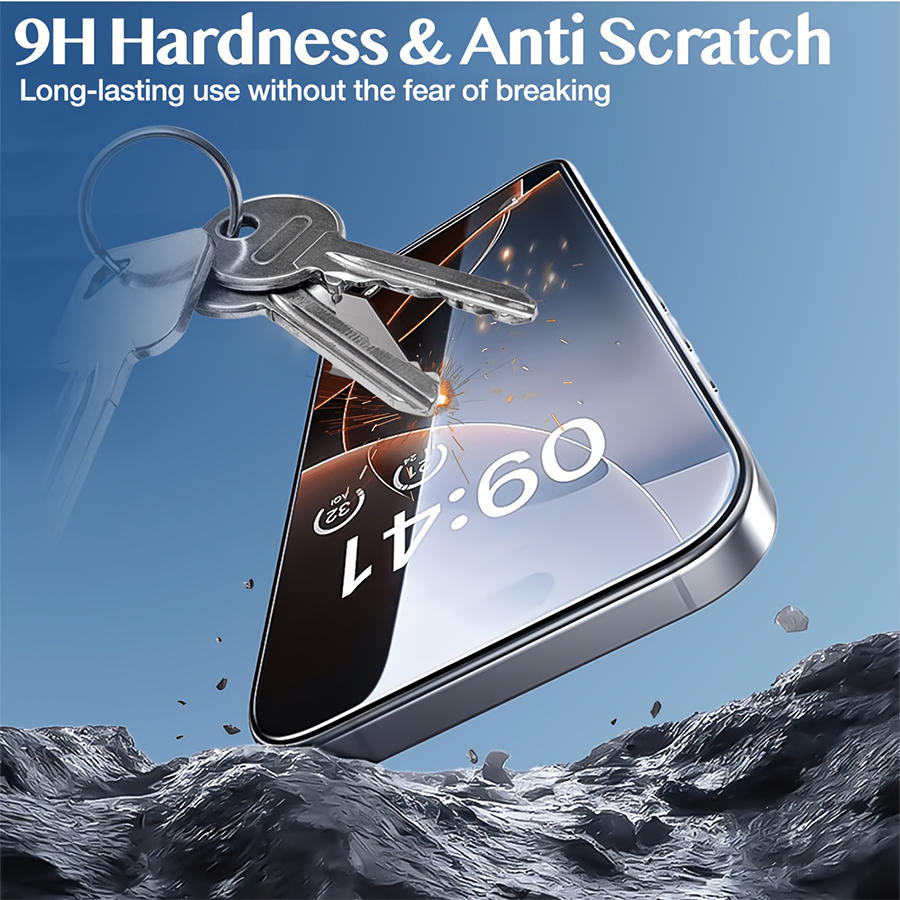 HD Tempered Glass Screen Prote - Screen Alignment Tool recension och pris