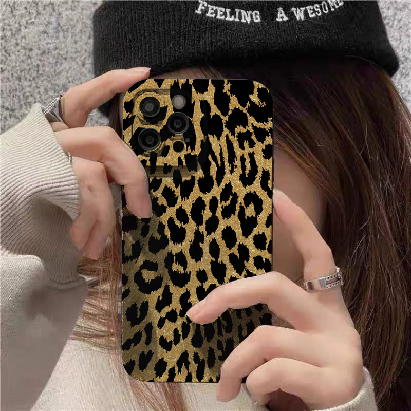 Leopard Print Phone Cases For  - Samsung Galaxy A55 recension och pris
