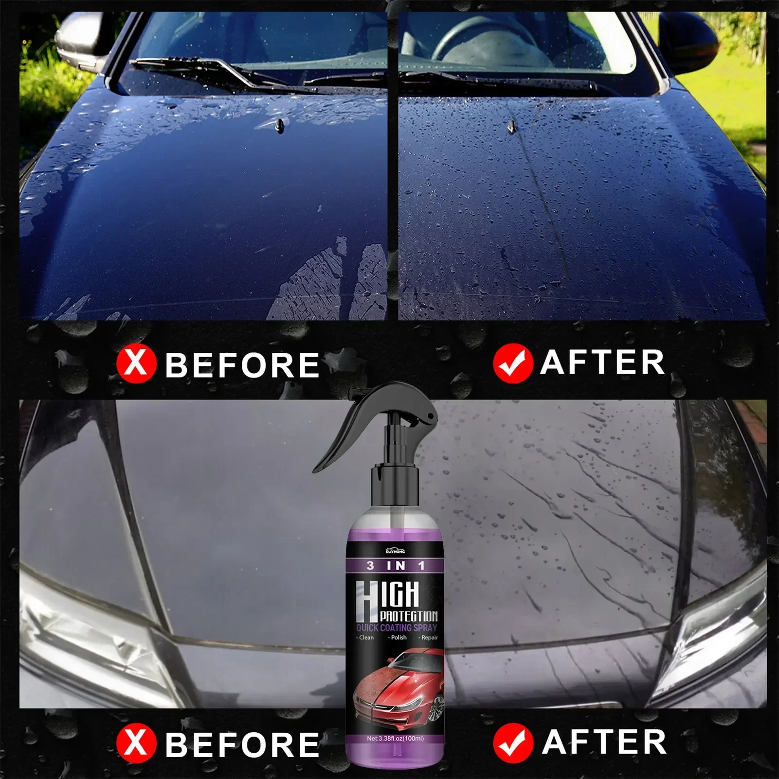 3 In 1 Car Ceramic Nano Coatin - Nano Liquid Coating recension och pris