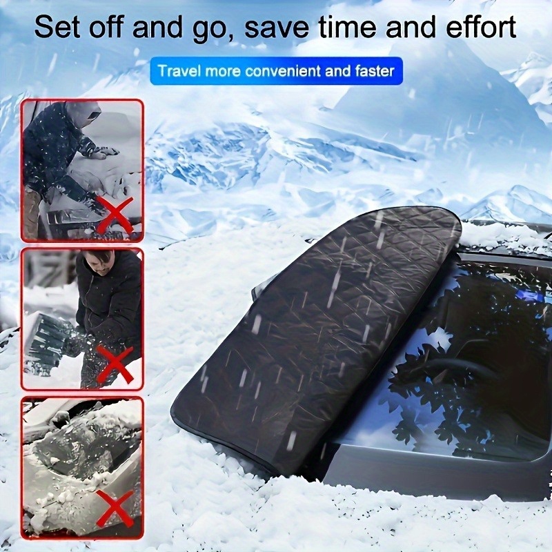 Car Windshield Snow Shield Cov - Glass Protector Auto recension och pris