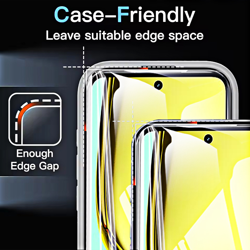 2/4PCS Front Tempered Glass fo - Realme C67 recension och pris