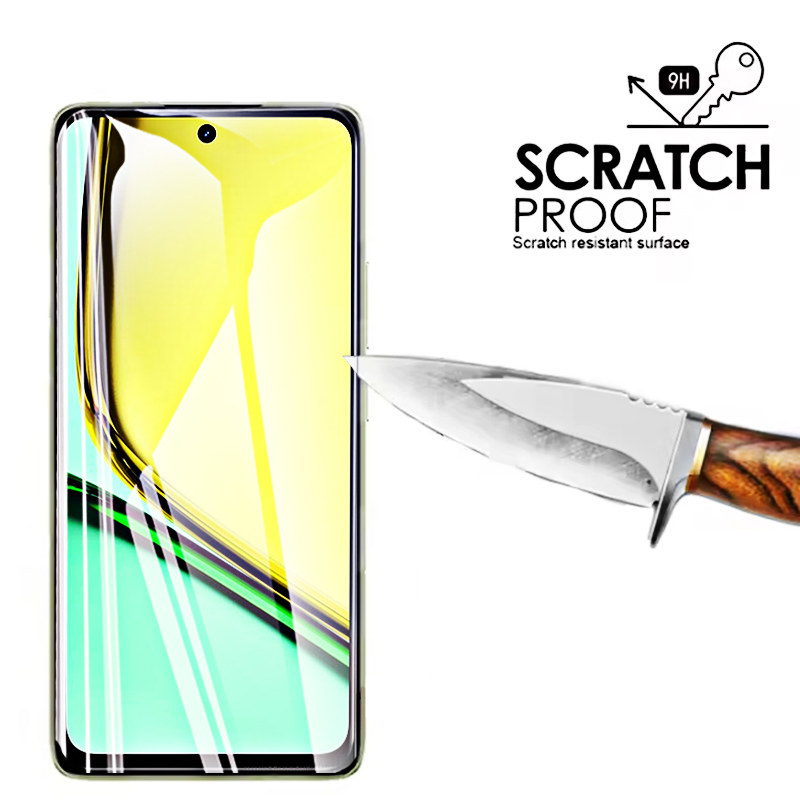 2/4PCS Front Tempered Glass fo - Realme C67 recension och pris